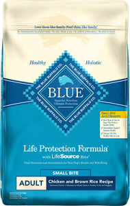 Blue Buffalo Life Protection Formula Small Bite Adult Chicken & Brown Rice Recipe Dry Dog Food