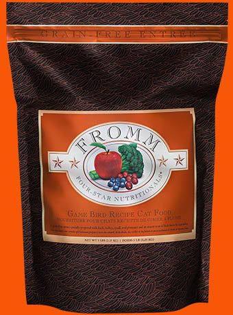 Fromm Four Star Grain Free Game Bird Recipe Dry Cat Food - 15 LB