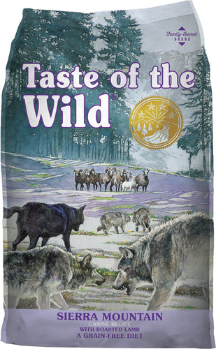 Taste of the Wild Sierra Mountain Grain-Free Dry Dog Food - 30 LB